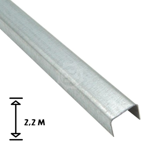 П - профиль неокрашенный, длина 2,2 м