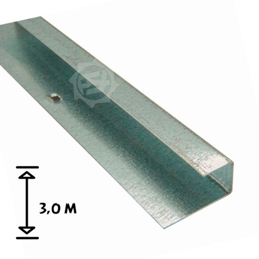 L - профиль 12 мм неокрашенный, длина 3,0 м