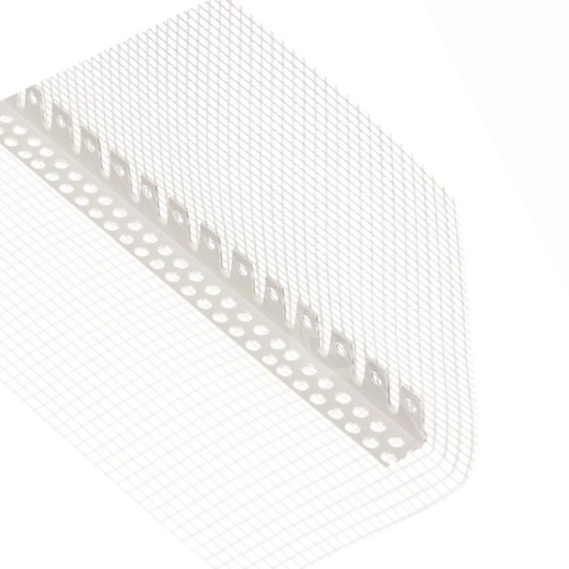 Угол ПВХ арочный перфорированный, 3 м