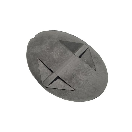 Уголок защитный пластиковый овальный для ПП и ПЭТ лент